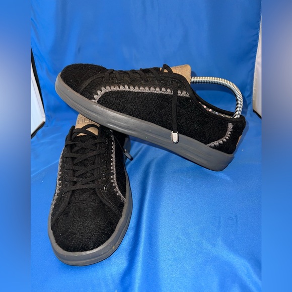 Hey Dude Karina Knit Slip On Casual Shoes Women's Size 9 black - Picture 8 of 10